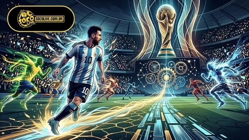 Lionel Messi – Ngôi sao vĩ đại thuộc nhóm cầu thủ nổi bật FIFA World Cup 2026